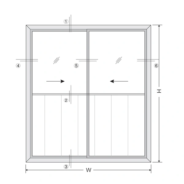 60 Series PVC Sliding Door Profiles Manufacturer & Factory - BLUETEK