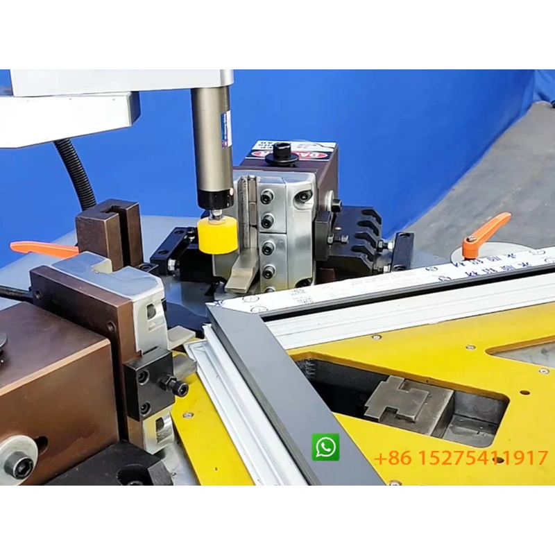 Máquina prensadora de ventanas de aluminio de 160 mm - BLUETEK