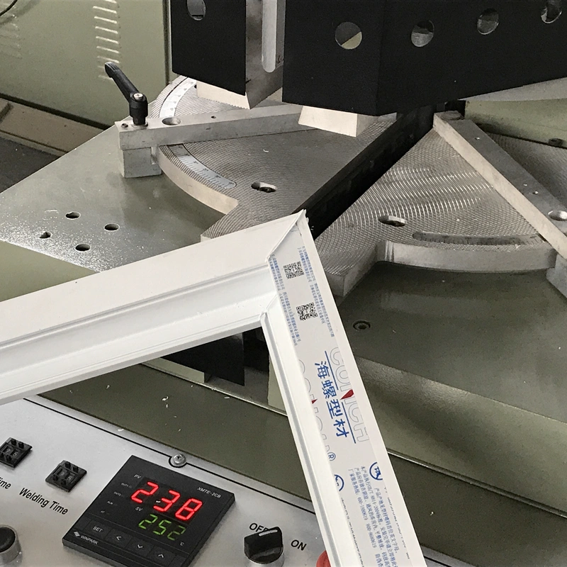 Fabricante de China máquina de soldadura de cabezal único UPVC