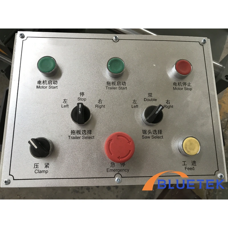 Fábrica de China Sierra de corte de inglete doble de ventana de PVC