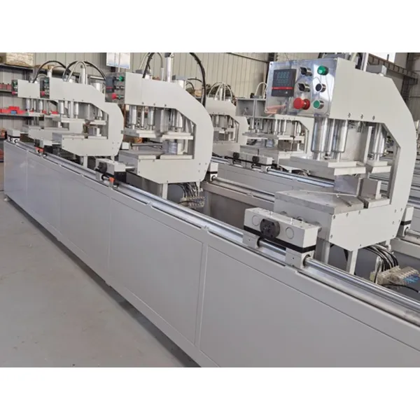 Máquina de Soldadura de Tres Cabezales Para Ventanas de PVC