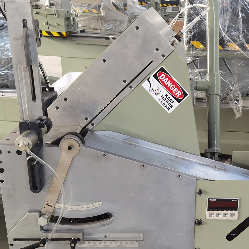 Aluminium Profile Any Angle Double Heads Cutting Machine