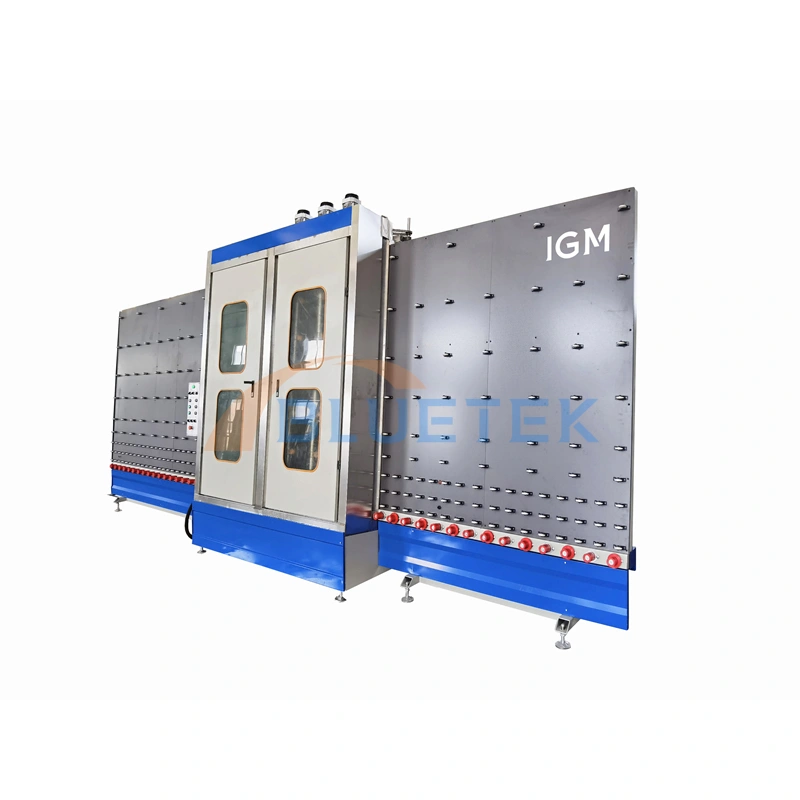 Máquina automática de doble acristalamiento y termopanel