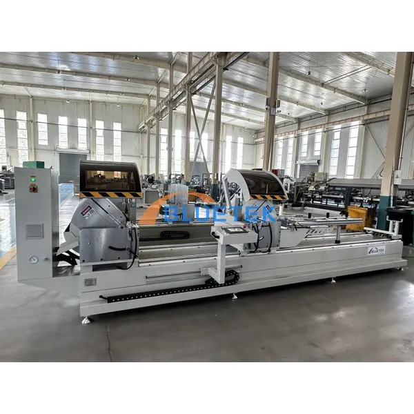 Cortadora de doble cabezal de puerta y ventana de aluminio - BLUETEK