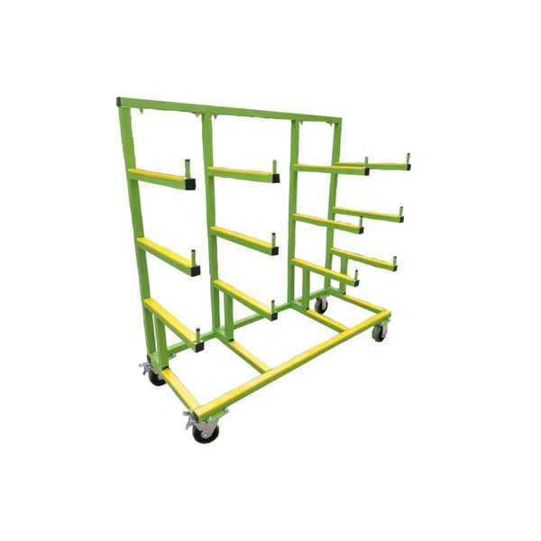 عربة نقل من مادة الألومنيوم أحادية الجانب بطول 1.5 متر - bluetek