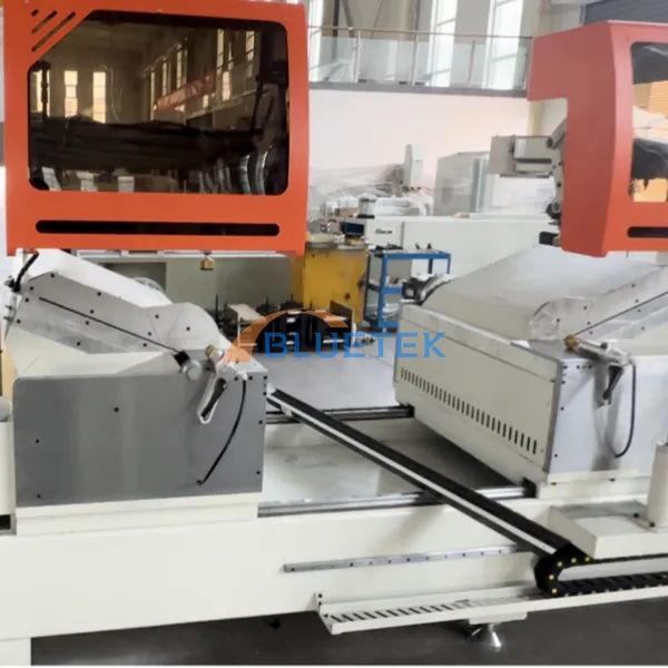 Sierra de corte de ángulo arbitrario de muro cortina de aluminio