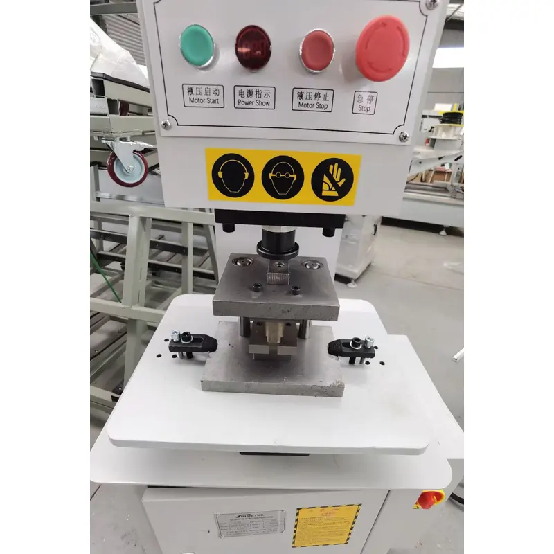 Aluminum Window Single Head Punching Machine from BLUETEK