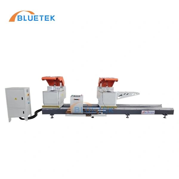 Vinyl Window Double Head Cutting Machine For 45° and 90°