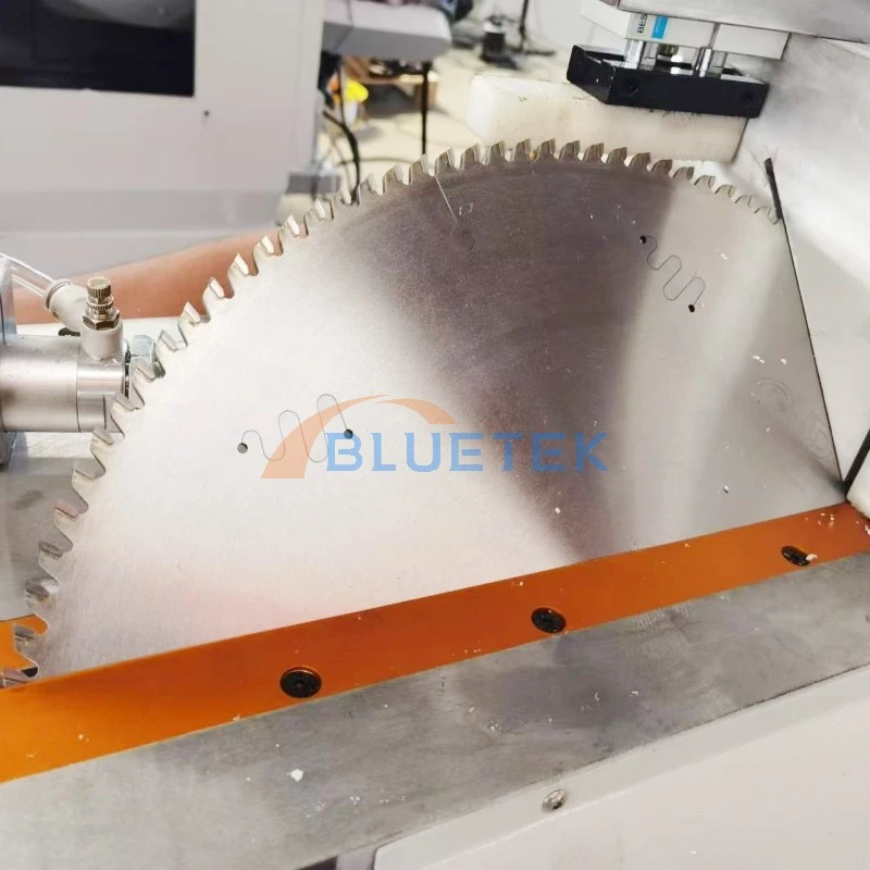 Vinyl Window Double Head Cutting Machine For 45° and 90°