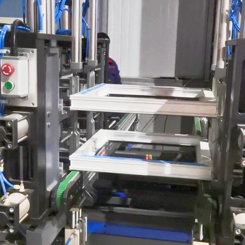 Horizontal CNC Four Heads UPVC Window Welding Machine Price