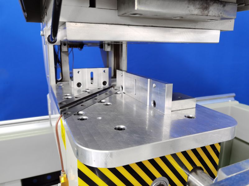 placas de soporte de Máquina de soldadura de perfiles de PVC