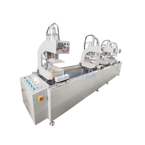 Máquina de soldadura de cuatro cabezales de ventanas de PVC