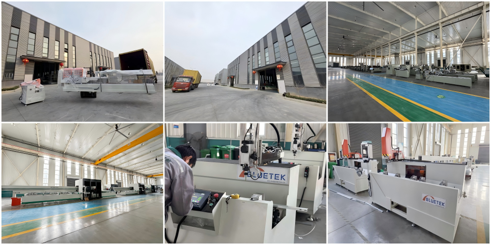 Window and door making machine factory