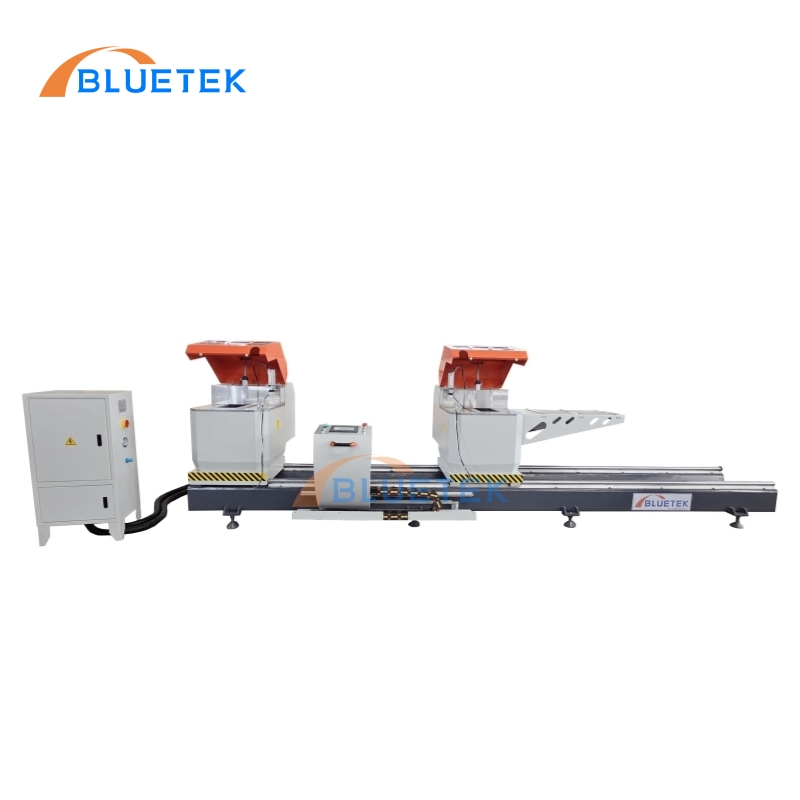 CNC full automatic aluminium double mitre saw