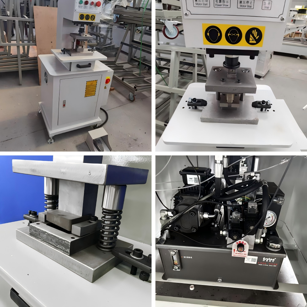 DETAILS OF ALUMINUM WINDOW PUNCHING MACHINE