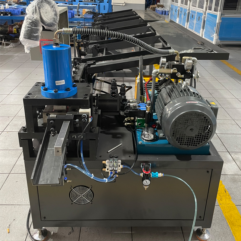 Bar automatic high-speed cutting machine, hydraulic high-speed cutting machine, and bar automatic shearing machine can solve the problem of bar cutting at high speed. After automatic cutting of round-BOOSUM PRECISION