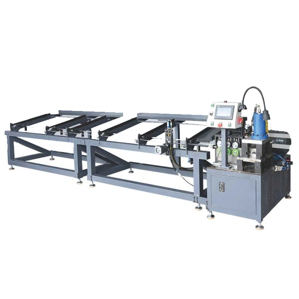 Round bar hydraulic high-speed cutting machine, special purpose machine mainly solves the problem of automatic cutting of bar materials - Bosum precision