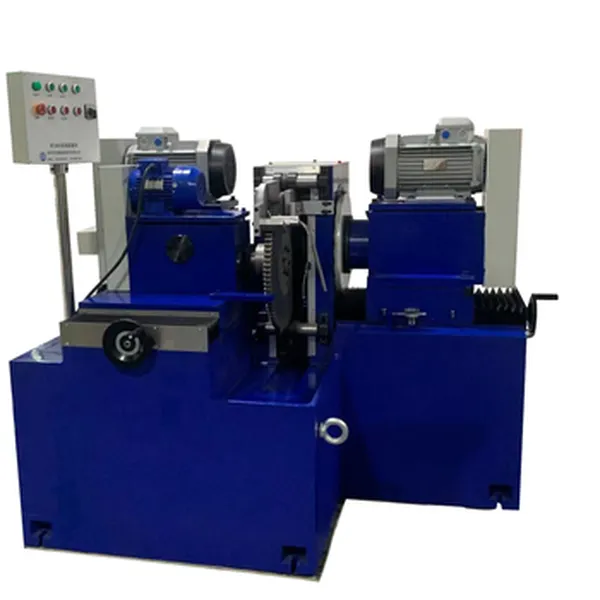 Fully automatic feeding turntable type double end grinder used for grinding stainless steel pins in the device-boosum precision