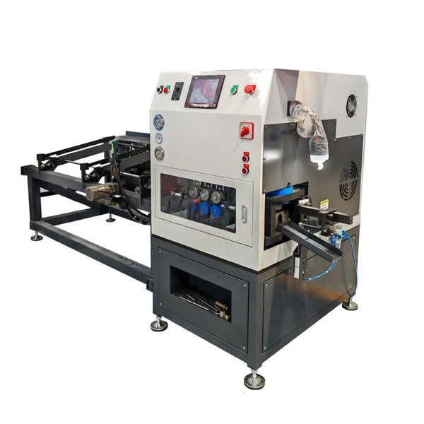 Round bar hydraulic high-speed cutting machine, special purpose machine mainly solves the problem of automatic cutting of bar materials - Bosum precision