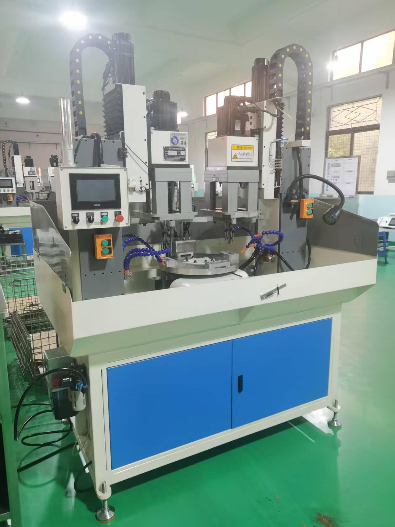 Horizontal multi position rotary table machining machine-Boosum precision