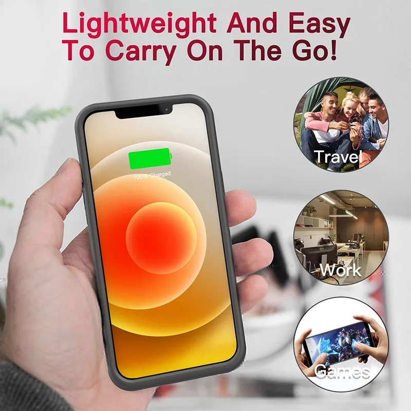 iPhone 12 Pro Max Battery case - BOPPS