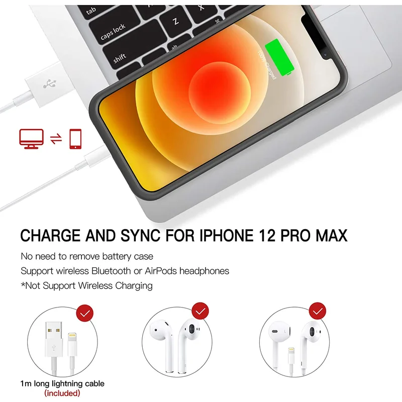 iPhone 12 Pro Max Battery case - BOPPS