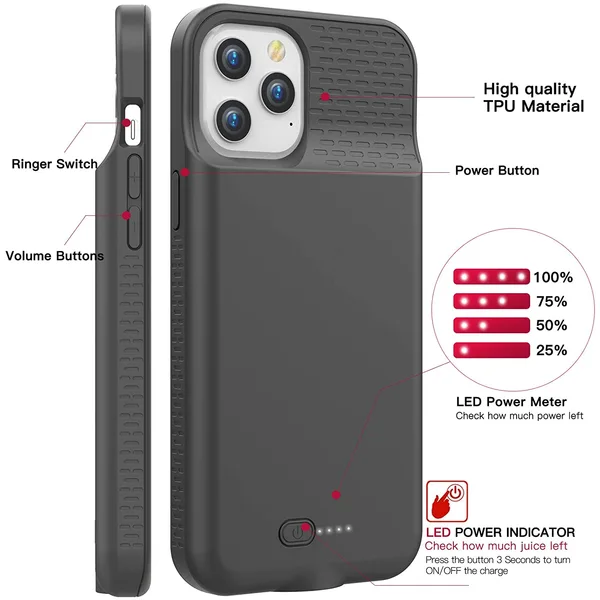 iPhone 12 Pro Max Battery case - BOPPS