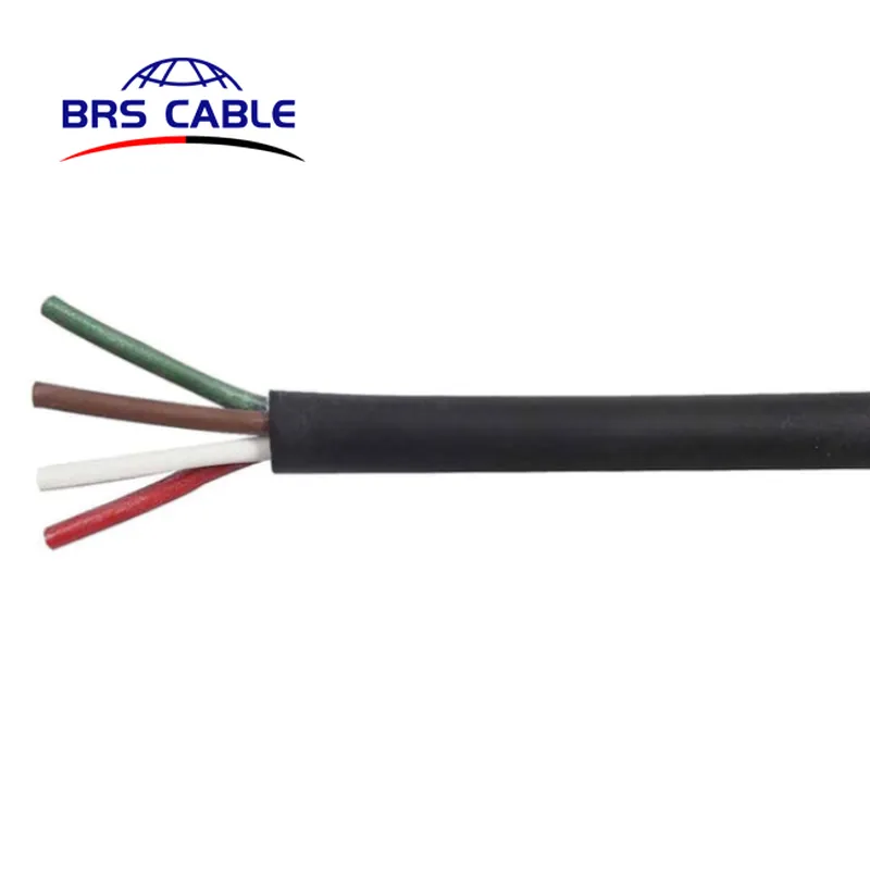 Cable de cableado de remolque de cable automotriz de 4 núcleos