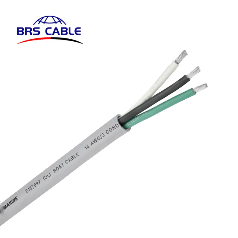 Cable de barco redondo de cobre estañado 14 AWG