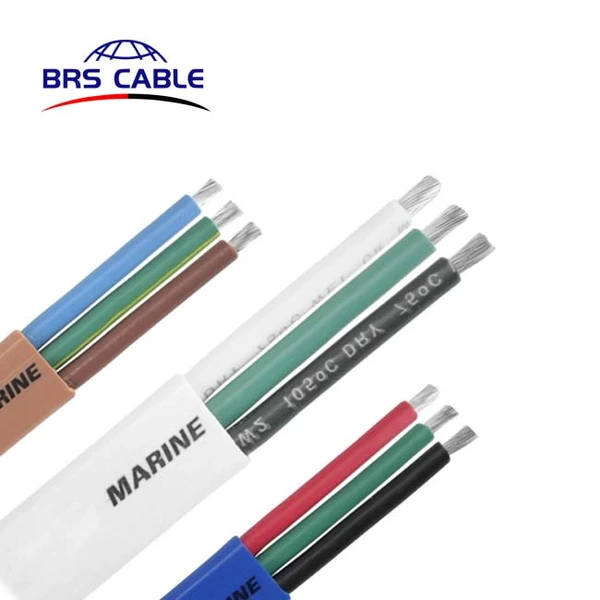 Cable de barco triplex de 3 núcleos de cobre estañado 10 AWG  