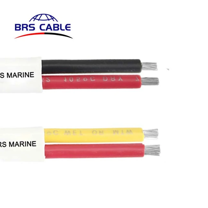 Cable de barco dúplex de 2 núcleos de cobre estañado 12 AWG