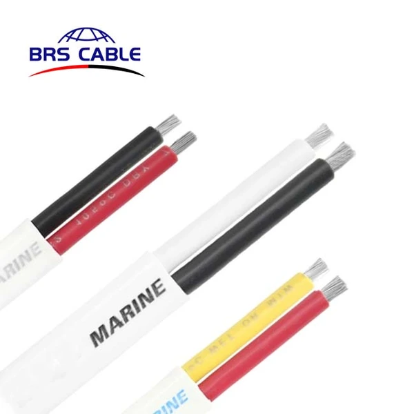 Cable de barco dúplex de 2 núcleos de cobre estañado 12 AWG