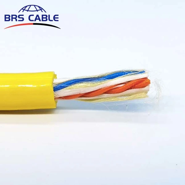 4 * 2 * 26awg الملتوية زوج كابل rov كابل الطفو محايد تحت الماء