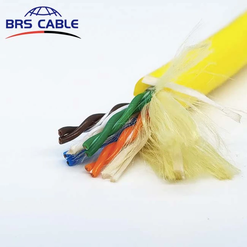 4*2*26awg par trenzado subacuático cable de flotabilidad neutral cable rov
