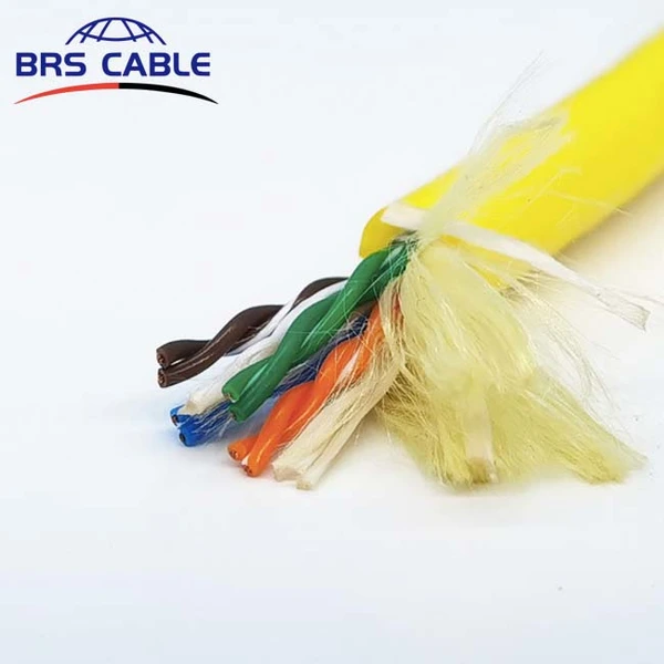 4 * 2 * 26awg الملتوية زوج كابل rov كابل الطفو محايد تحت الماء