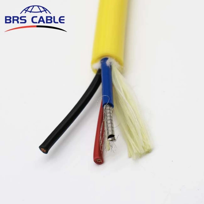 cable hibrido de fibra optica rov