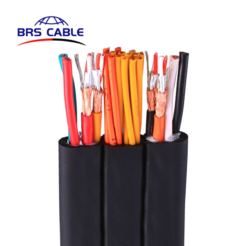 cable de viaje de ascensor plano