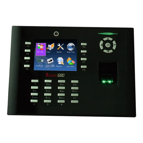 asistencia de tiempo de huella digital 