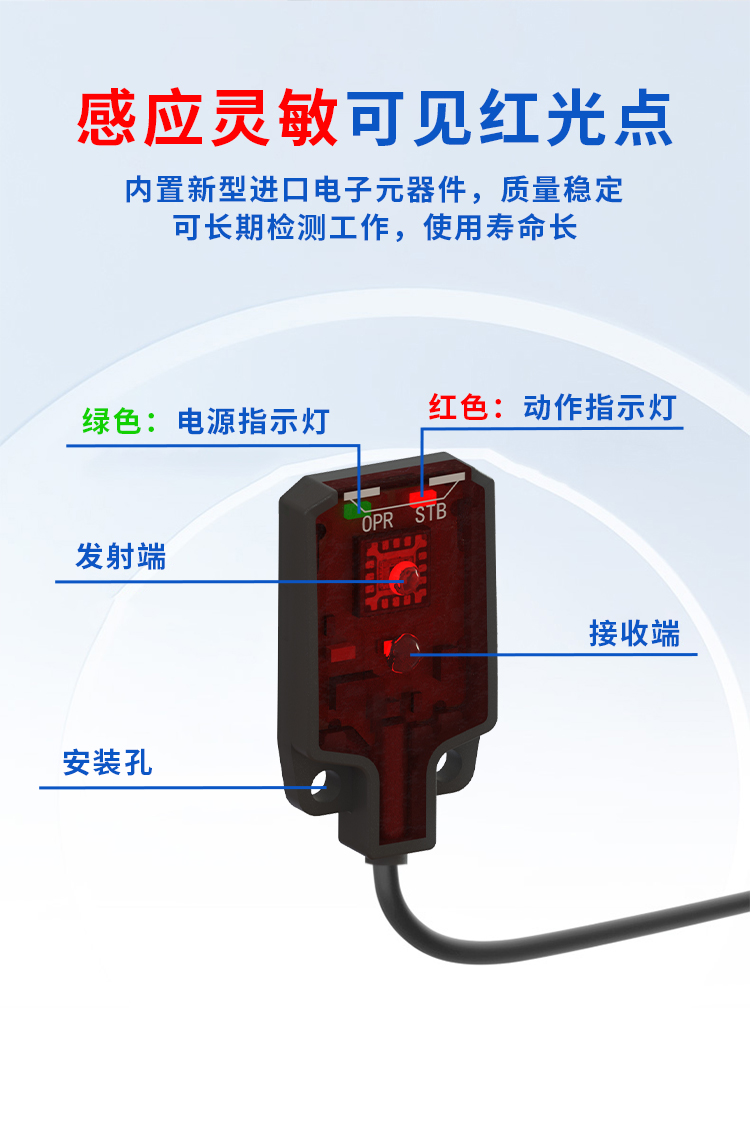 E3T超薄型光电传感器