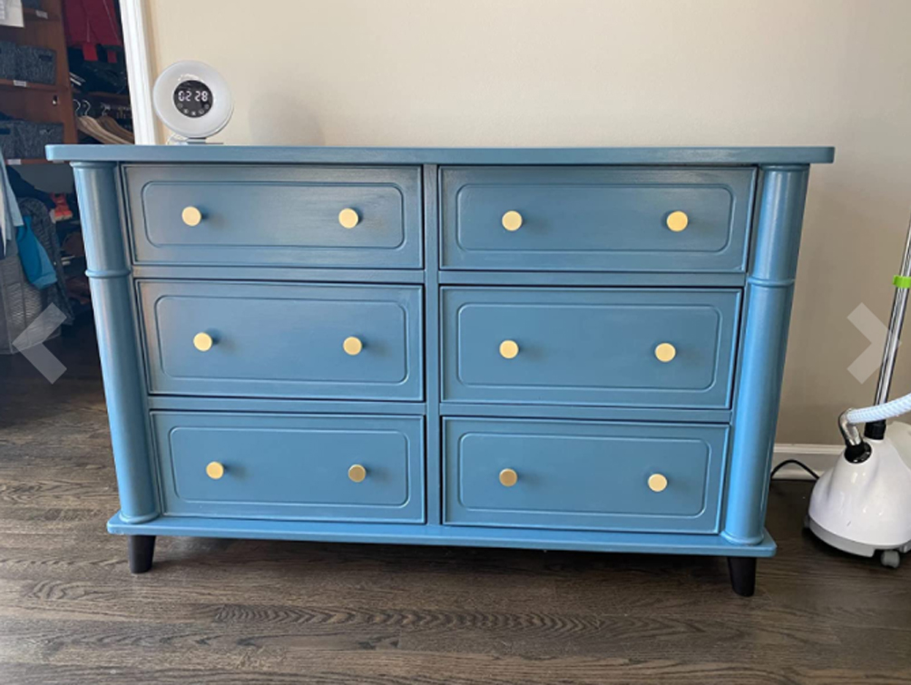 Redid the dresser with these beautiful brass knobs and received a ton of compliments.