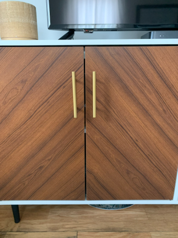 Used these high-quality brass pulls to replace old hardware on a tv console that makes they are heavy-duty and beautiful.