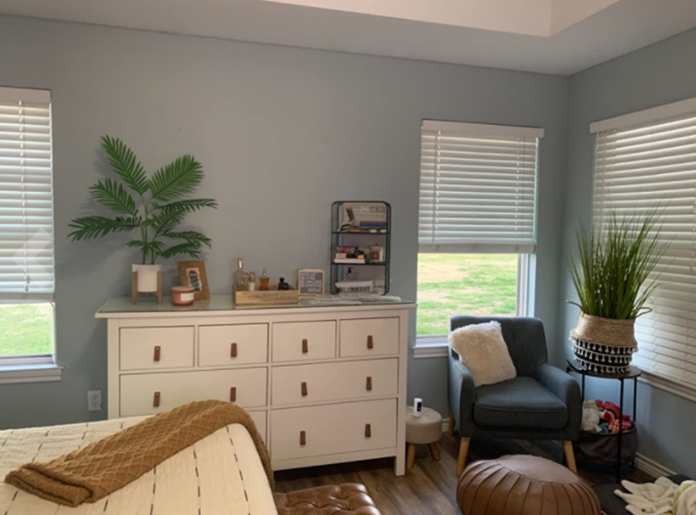 Switch bedroom to a natural/boho theme and these high-quality leather pulls were perfect to give new life to IKEA Hemnes dresser and chest.