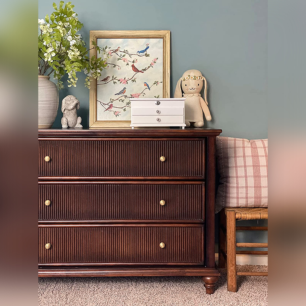 Using QOGRISUN ball knobs to makeover old furniture make it luxurious look, moreover without the hefty price burden.