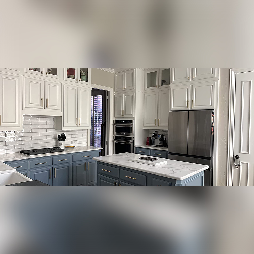 Just try to replace the whole kitchen hardware with QOGRISUN items, then you will feel the very nice quality and heavy touch immediately.