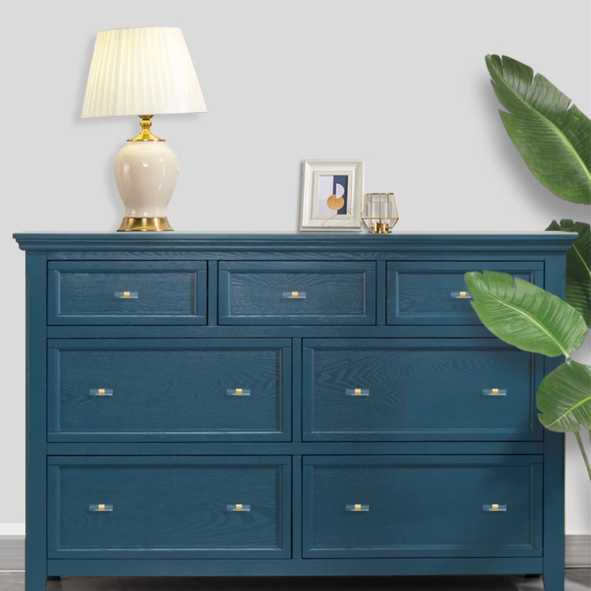 QOGRISUN Acrylic Cabinet Pulls with Brass Base, Gold Modern Drawer Handles for Kitchen, Dresser Drawer Clear Glass Crystal Pulls