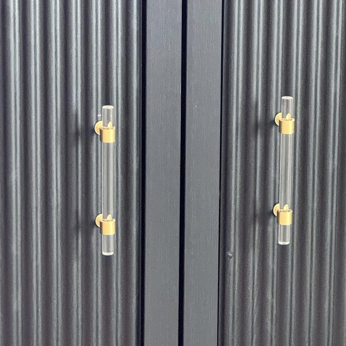 Elevate Your Space with Elegance: Acrylic & Brass Door Handles