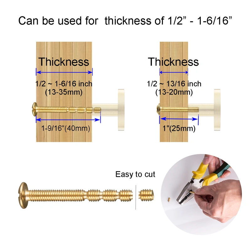 QogriSun 10-Pack Brass Crystal Cabinet Knobs, Glass Crystal Gold Drawer Knobs, 1-5/16-Inch Diamond, Decorative Dresser Pulls, Modern Cabinet Hardware