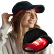 Portable Hair Growth Cap, Red Light Therapy for Hair Loss, Wireless Hat for Men & Women, with Built-in Battery & Controller