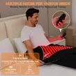 【Upgraded 135 mW/cm²】Red Light Therapy Mat,75 * 35 inch, 660nm & 850nm Infrared Therapy Blanket, Flexible and Portable Design, Full Body Pain Relief, Promotes Healing, 3300 LEDs, 3-Year Warranty