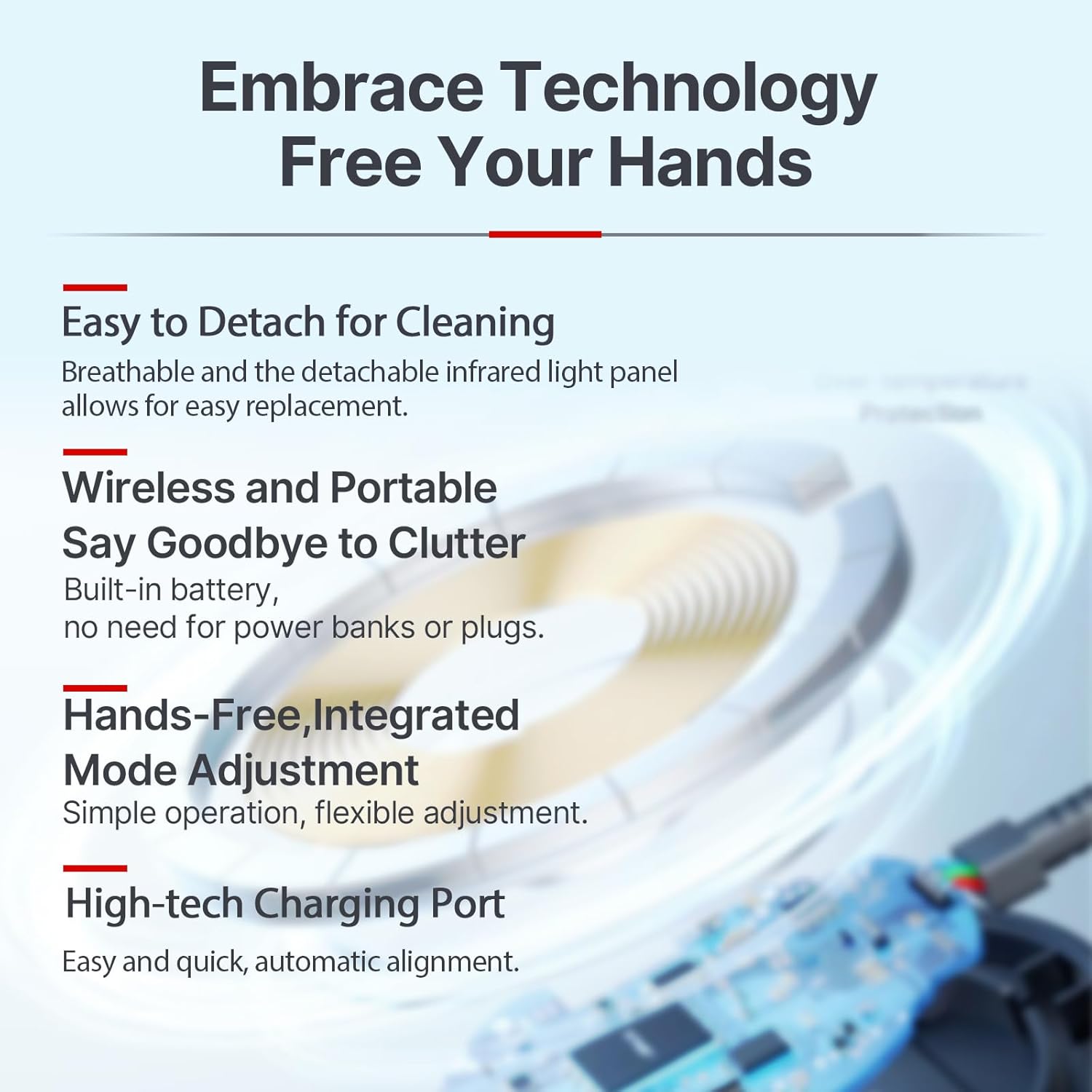 Laser Cap,Red Light Therapy for Hair Growth,Hair Loss Treatments Hat for Men & Women, with Built-in Battery & Controller